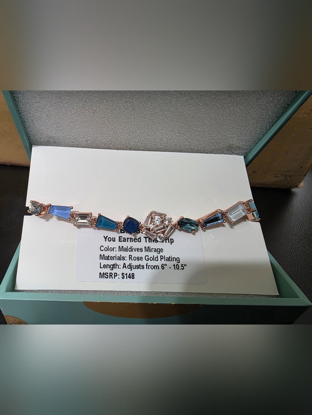 Rose Gold Maldives Mirage Jewel Candy Bracelet